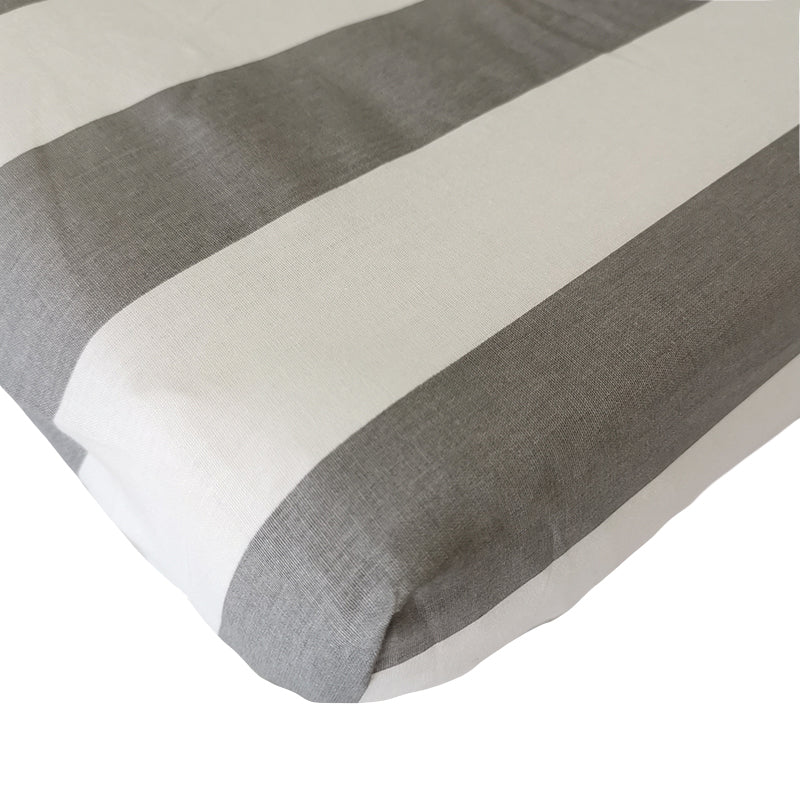 Changing Mat Cover – Grey Stripe