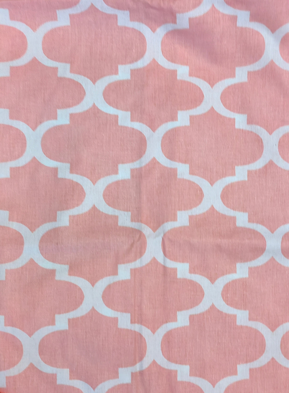 Changing Mat Cover - Peach Geo