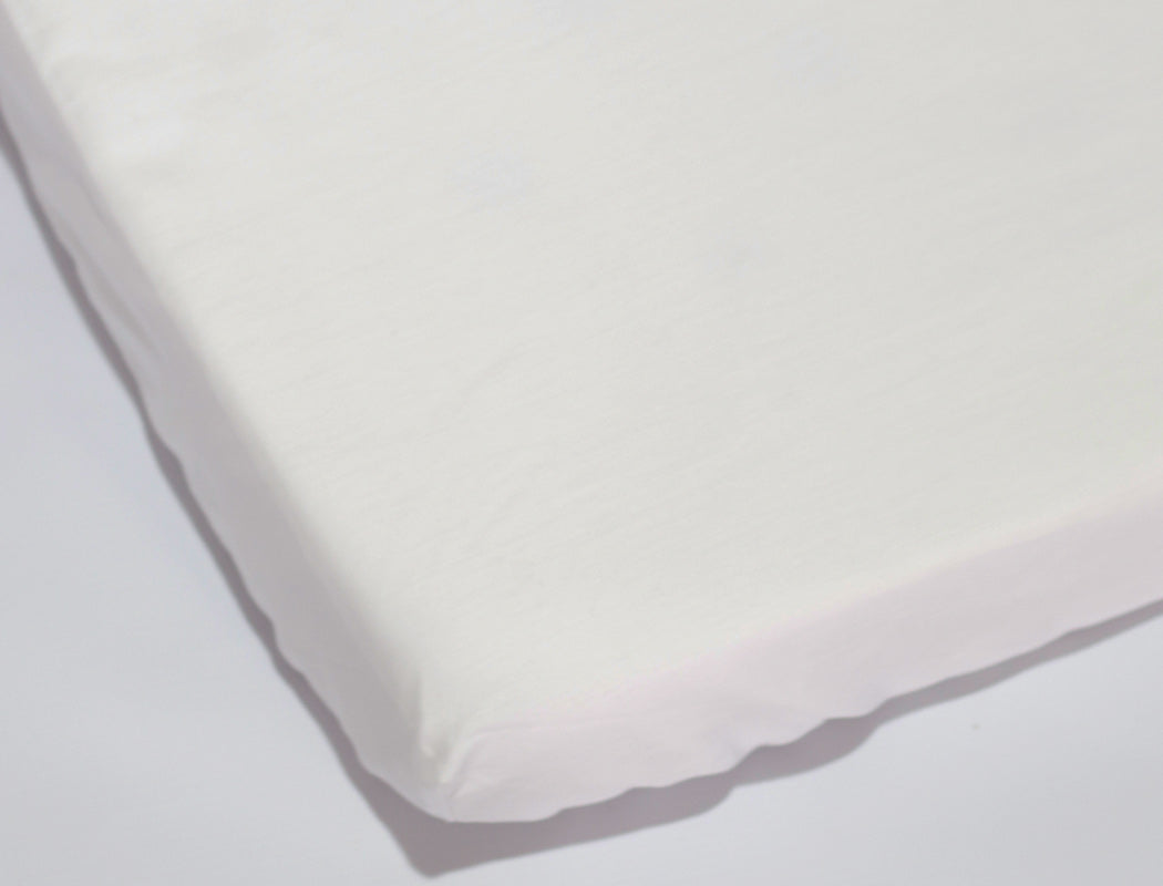 Fitted Sheet Cot – White